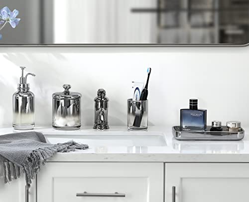 Lewondr Set di Accessori da Bagno, Kit di