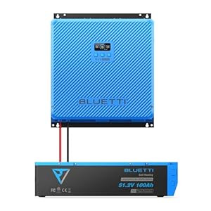 BLUETTI RV Solar 48V System Basic Kit: RV5 Power Hub + 48V 100Ah LiFePO₄ Batterie, 6000+ Zyklen, All-in-Einem 5000W RV Power Kit für Wohnmobile, Sattelauflieger, Caravans, Boote, Off-Grid
