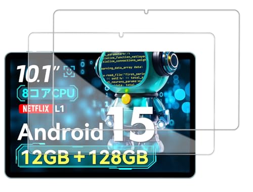 �y2���Z�b�zFor SVITOO P10/TAB 1027/Wpawa HT10-A/Blackview TAB 60 Pro/60 wifi �t�B���� �ی�t�B���� �K���X�t�B�����yJYJIEJIE�z���{���Ɏq�� HD�����ߗ� ������ ���ɋ��� �C�A�h�~