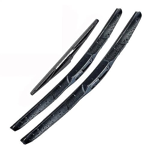 Essuie-glace silencieux pour Lexus RX450H RX350 (09-15) - Pack 3 balais avant arrière sans trace