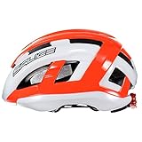 White / red Salice Gavia L-XL, Casco Bicicletta Unisex Adulto, Bianco Rosso, Large