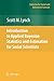 Introduction to Applied Bayesian Statistics and Estimation for Social Scientists (Statistics for Social and Behavioral Sciences)
