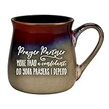 Prayer Coffee Tea Soup Ceramic Mug | Prayer Partner - More than a confidant, on your prayers I...