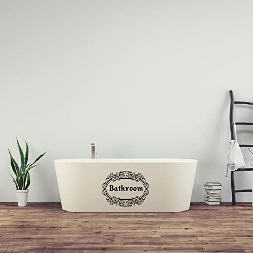 SUPERDANT Segnaletica per Porta del Bagno Adesivi