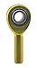 3 PC 1/2 RH PRECISION MALE ROD END GOLD SERIES
