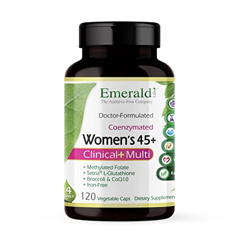 Emerald Labs Women's 45+ Clinical Multi - Multivitamin for Comprehensive ...