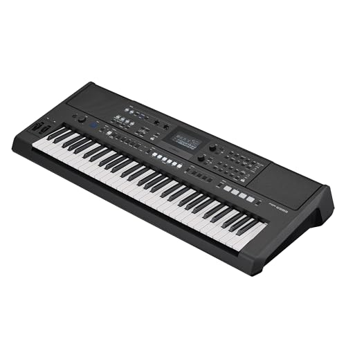 YAMAHA PSR-E583 Keyboard – Clavier de Performance Moderne avec 61 Touches Sensibles, 890 Voices, 345 Styles, Modulation Wheel et Haut-Parleurs Puissants – Noir