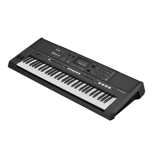YAMAHA PSR-E583 Keyboard – Modernes Performance-Keyboard mit 61 anschlagdynamischen Tasten, 890 Voices, 345 Styles, Modulationsrad und leistungsstarken Lautsprechern – Schwarz