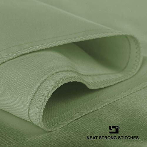 ShopBedding Satin Pillowcase with Zipper, for Hair and Skin Care, Feels Soft and Cool Like a Silk Pillowcase, Satin Pillow Cases 2 Pack, Slik Pillow Cover, Sage Green -King Size -Set of 2 - Blissford - Thumbnail 6