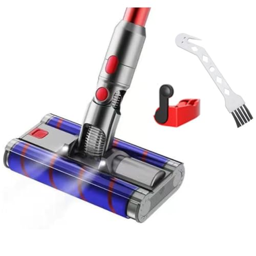 Cabezal de Cepillo de Doble Rodillo Suave for Suelo, Compatible con aspiradoras Dyson V7, V8, V10, V11 y V15.