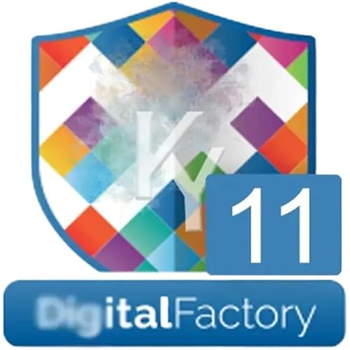 DTF RIP Software V11 for Digital Factory Compatible with 8550 L1800 4900 7890 9890 P5000 P6000 P7000 P9000 Printers Includes USB Dongle(V11 Active Code Ver)