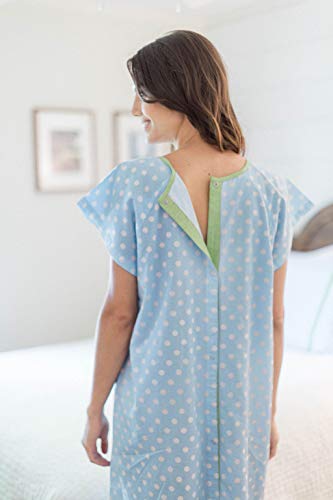 Gownies Hospital Patient Gown, Designer (XXL Size 16-22, Nicole)