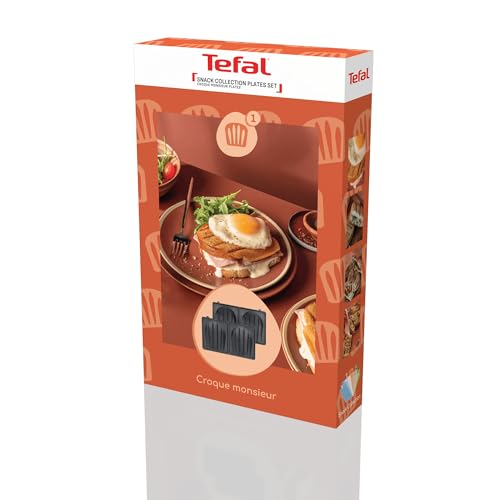 Tefal - Plaques Snack Collection pour appareil croque monsieur - 2 pièces