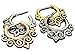 1pc Tribal Swirls Design Septum Clicker 316L Surgical Steel 14g or 16g Nose Ring