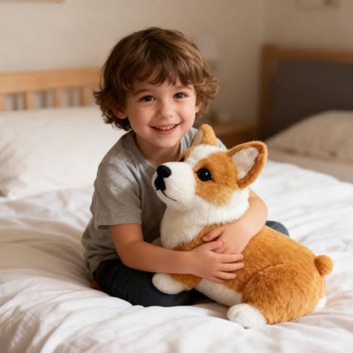 Peluche chien réaliste pour sublimer la maison - 3