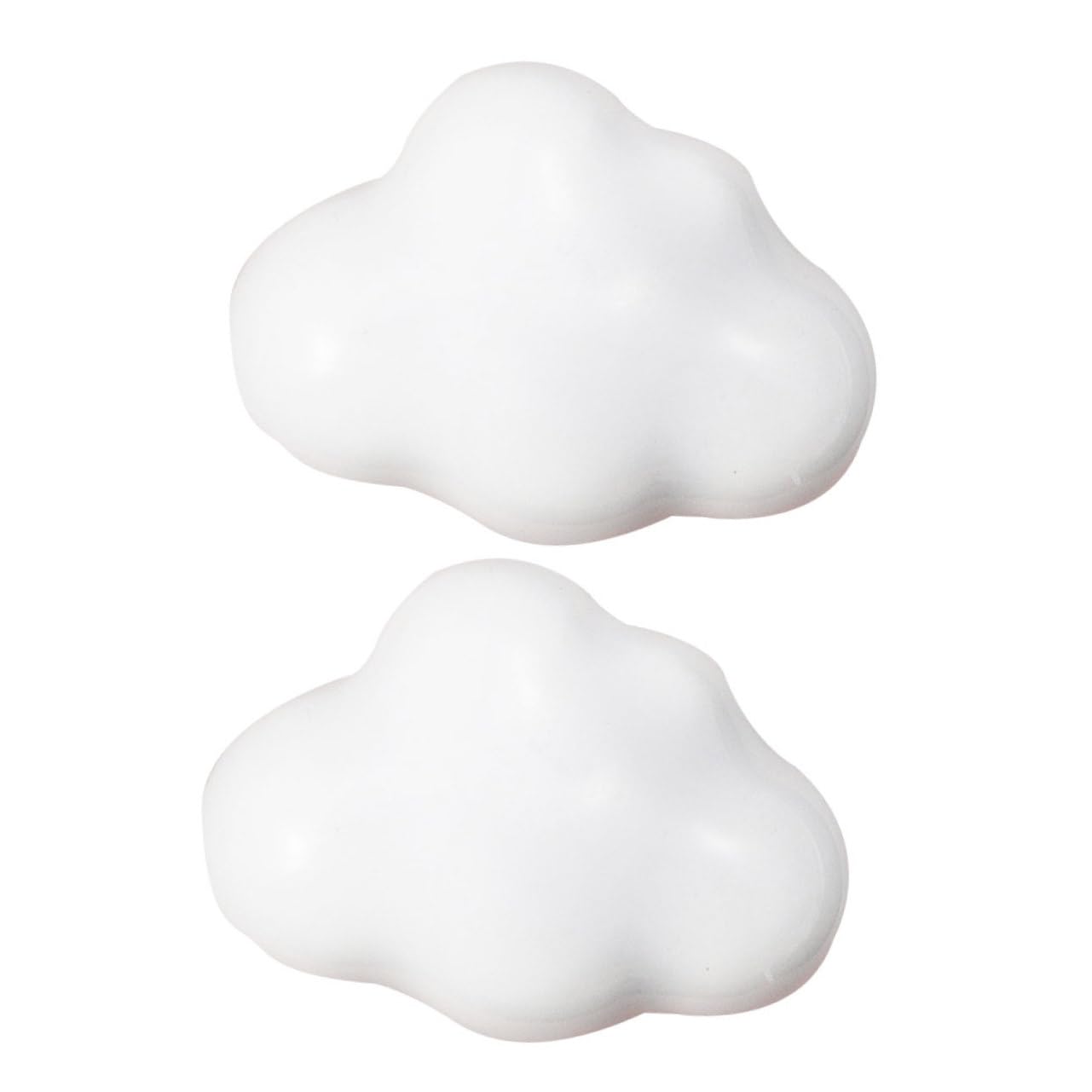 OSALADI 3 Set Di Pomelli Per Mobili A Forma Di Unici in Ceramica Per Cassetti Per Decorazioni 2 Pezzi*3