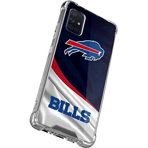 Skinit Clear Phone Case Compatible with Galaxy A71 5G - Officially Licensed NFL Buffalo Bills Design