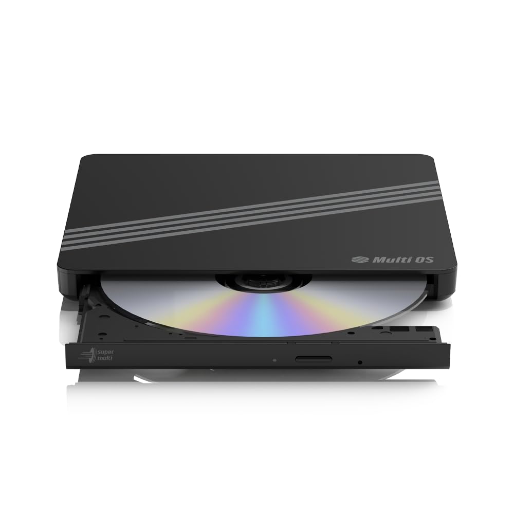 Hitachi LG External CD/DVD Drive | Portable Player Burner for  