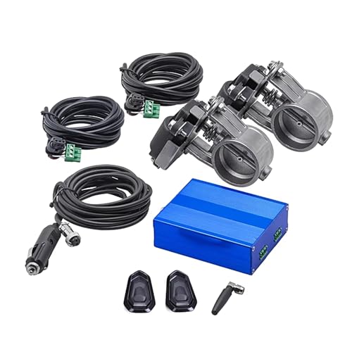 Tuyau d'échappement électrique à double valve 2.36" pour moduler le son du silencieux