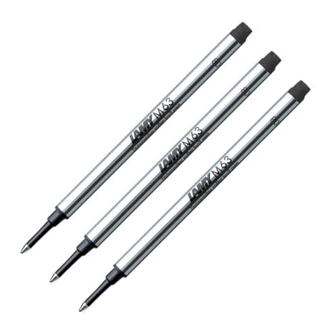 Lamy M63 Rollerball Refill BLACK x 3 (DB18559) Cover