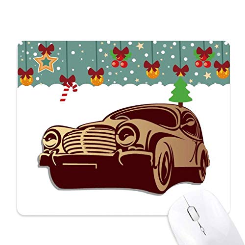 Tapis de souris bureau voitures classiques rouge en gomme de qualite