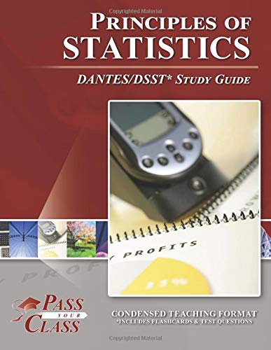 Principles of Statistics DANTES / DSST Test Stu... 1614335486 Book Cover