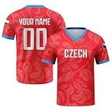 Custom fi+FA World for Cup 2026 National Soccer Jersey for Kids Youth Adult Personalized Flag Design Name Number ro+naldo me+SSI ney+mar Gift for Fans 23-Czech Jerseys