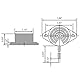 Youmile SFM-27 DC 3-24V Elektronischer Summer,intermittierender Signalton, Alarmton, kontinuierlicher Ton,Intermittierender Signaltonmodul,10 Stück