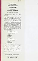 Doctrinal New Testament Commentary: Volumes 1-3 0884942503 Book Cover