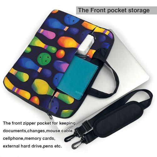 Maletín para portátil 15.6 pulgadas impermeable con diseño colorido miniatura 6
