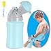 ONEDONE Portable Urinal for Kids 17 OZ Pee Bottle with Clean Brush Travel Urinal for Kids Baby Child Pee Cup for Boys Emergency Toilet for Camping Car Travel and Kid Potty Training(Blue)