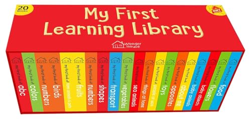 My First Complete Learning Library: Boxset of 20 Board Books I Perfect Gift Set for Toddlers I Ages 0 to 5