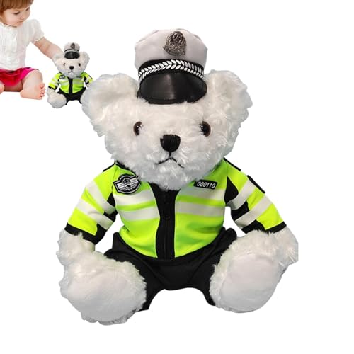 Ours en peluche doux avec robe le cadeau de naissance idéal