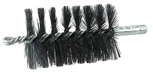 Weiler 44137 3-1/2" Single Spiral Flue Brush, .012 Steel Fill, Made in The USA