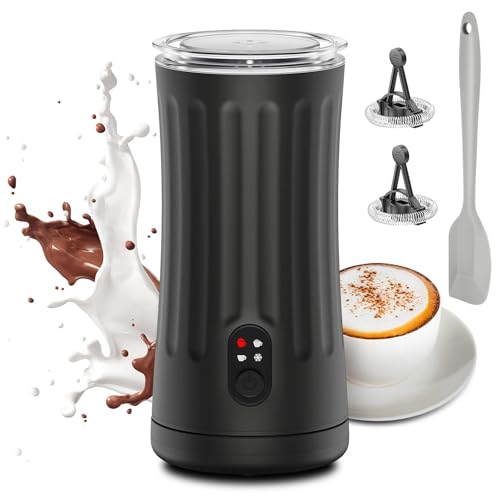 Ovetedot SS-001 Milk Frother, Upgraded 4-In-1 Milk Frother And Steamer cover