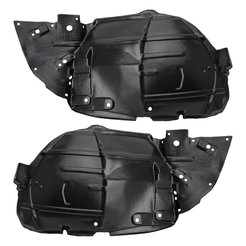 Image of TRQ Front Inner Fender Liner Set Compatible with 2003-2007 INFINITI G35 IN1250106 IN1251106