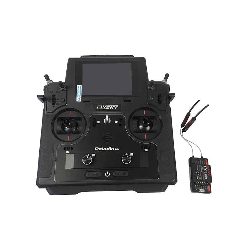 Flysky - Sistema de radio transmisor Paladin PL18 Lite de 10 canales, receptor FTr10 RC, barco, coche, adulto