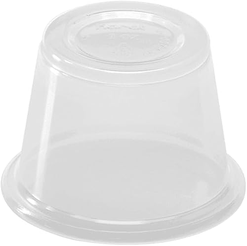 Miniatura 8 de Karat FP-P100TALL-PP 1 oz. Tazas altas de PP para porciones - Transparente (caja de 2500)