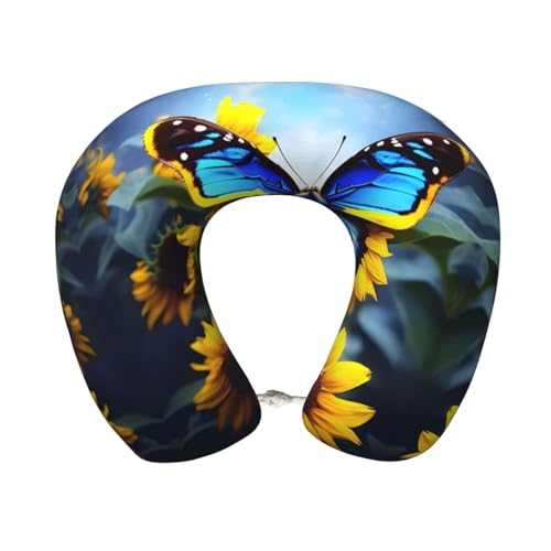 Almohada de memoria para viaje en forma de U suave miniatura 1
