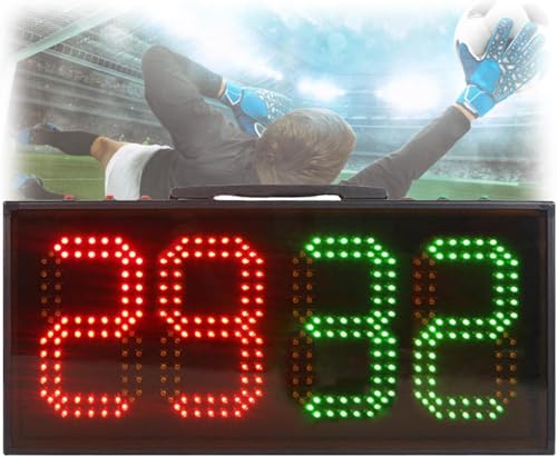Marcador LED doble cara para cambios en fútbol