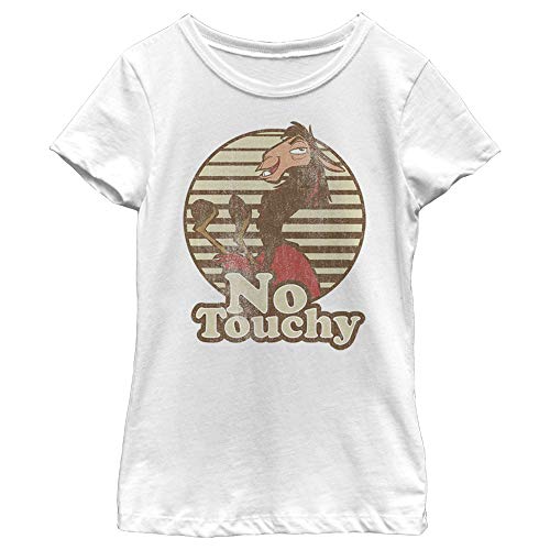 Fifth Sun Emporer's New Groove No Touchy Girl's Solid Crew Tee