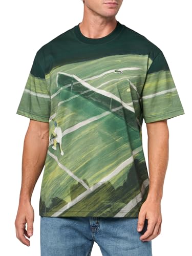 Lacoste Men's Classic Fit Tennis Player Graphic T-Shirt