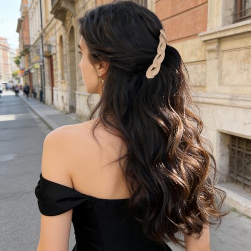 Clip de cabello clásico banana 6 piezas para mujer miniatura 6