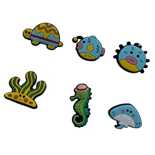 Whoasyst Raquetas de tenis de silicona suave, diseño de dibujos animados bajo el agua para reducción de vibraciones y decoración lúdica, raquetas de tenis con temática de océanos