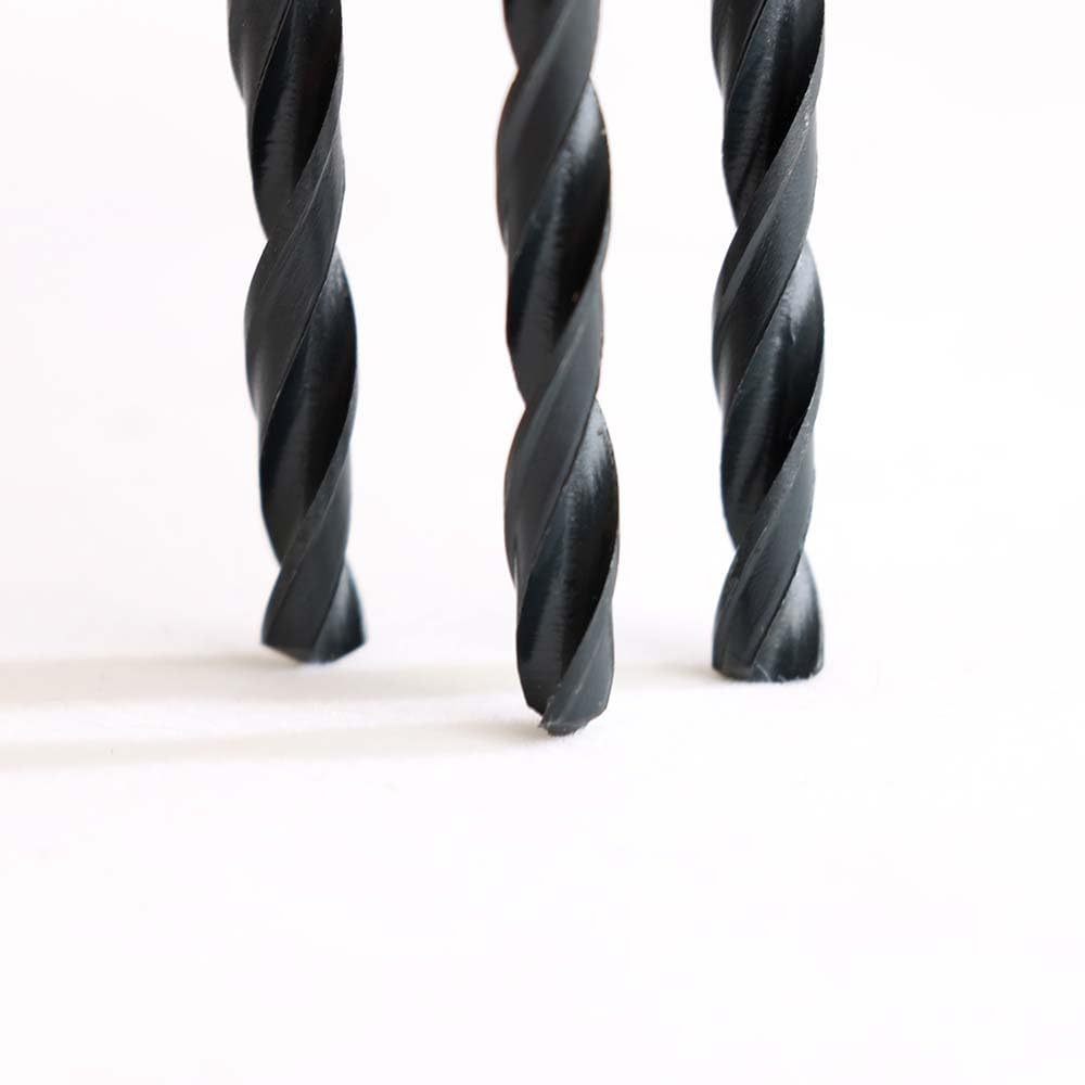 Zestaw 10 wierteł 1-10 mm ze stali szybkotnącej, zestaw wierteł spiralnych, narzędzie do dziurkowania metalu, narzędzia do obróbki drewna, 8 mm