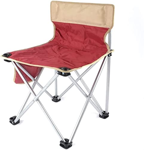 Chaise pliante de camping ultra compacte avec dossier robuste pour le plein air