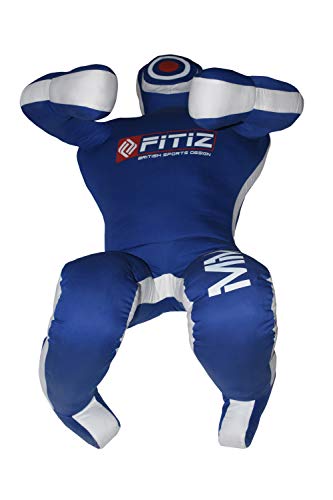 FITIZ MMA Dummy Judo Grappling Dummy Punching Bag Brazilian BJJ JIU Jitsu Sitting Position Dummy Wrestling Martial Arts Boxing Karate Training Dummy - Image 3