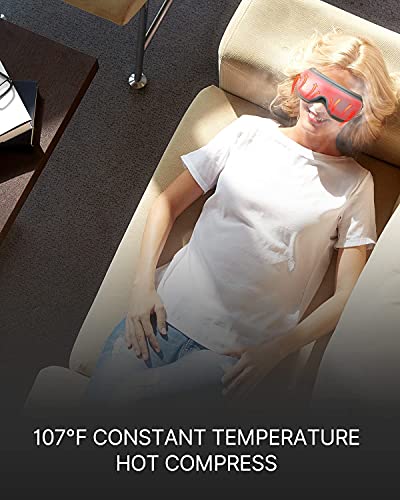 Renpho Eye Massager With Heat White & Gradient Green #TOP5