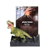 Yooce Dinosaur Photo Frame Picture Display Statue Tabletop 4' X 6' Tyrannosaurus Rex