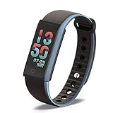 ❤Rastreo diario de la actividad Este rastreador de Fitness puede registrar con precisión sus actividades de todo el día, como los pasos, la distancia, las calorías quemadas y los minutos activos. Déjale saber la dinámica de tu cuerpo durante todo el día.